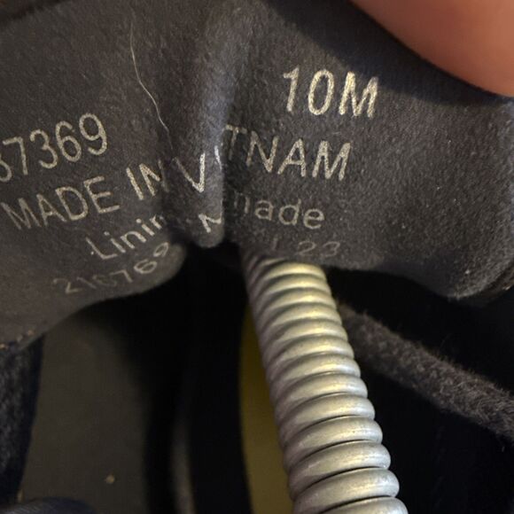 Cole Haan Grand Stretch Knit Wing Tip Oxford Shoes Navy Blue C37369 Sz 10 - Picture 8 of 11